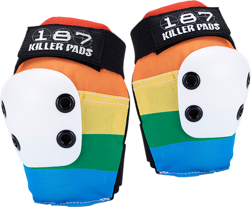 187 SLIM ELBOW PADS MEDIUM RAINBOW