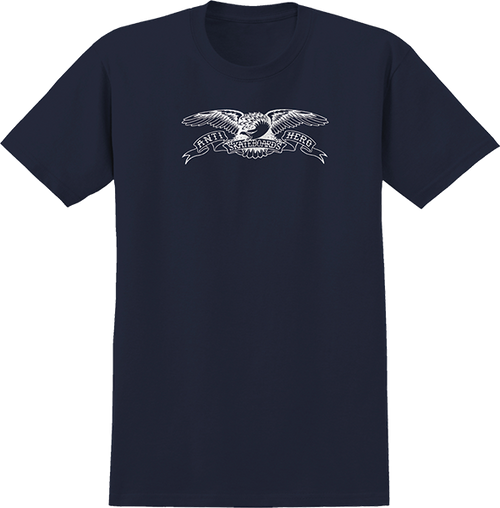 ANTI HERO BASIC EAGLE SS MEDIUM DARK NAVY/WHT