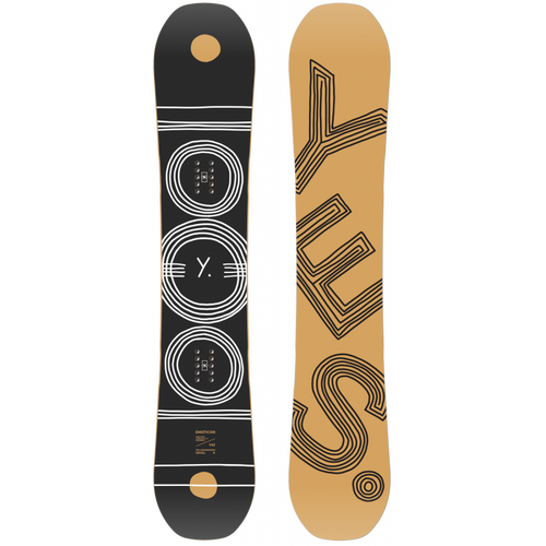 Yes Emoticon 2021 Demo Snowboard Black 146