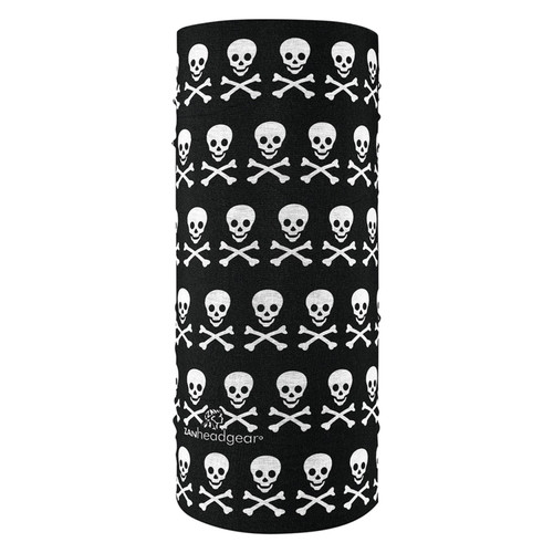 Zan Headgear Motley Tube Poly Skull Bones One Size