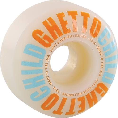 GHETTO CHILD CLASSIC LOGO 54mm WHEELS SET