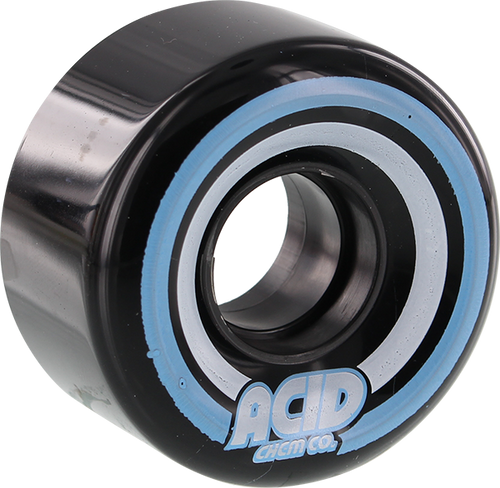 ACID PODS CONICAL 55mm 86a BLACK WHEELS SET