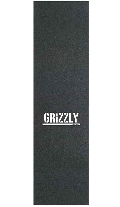 Grizzly Tramp Stamp Grip Tape Black White 9x33