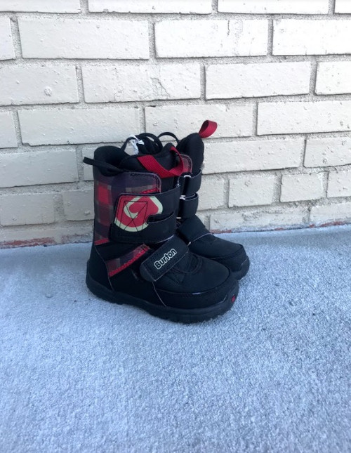 Burton Grom Snowboard Boots Red Youth