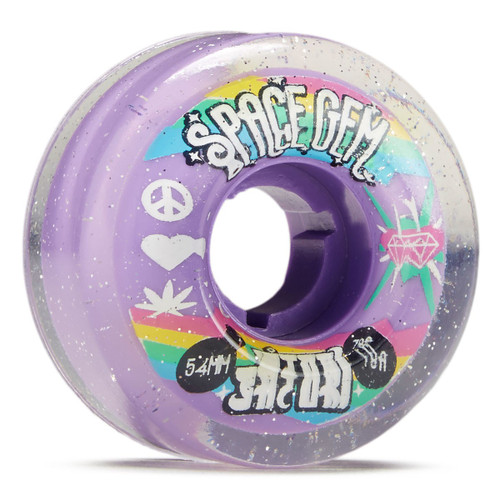 Satori Space Gems Wheels Set Clear Purple 54mm/78a