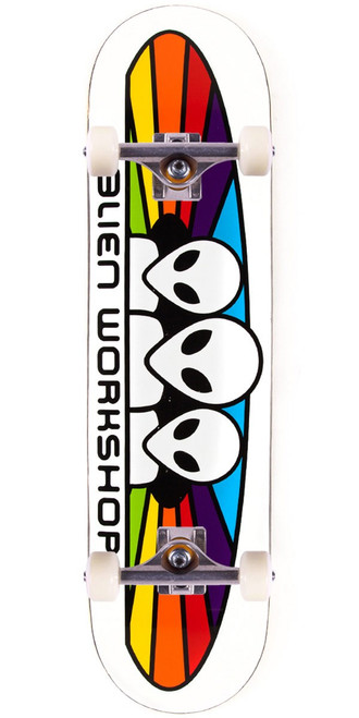 Alien Workshop Spectrum Skateboard Complete White 8