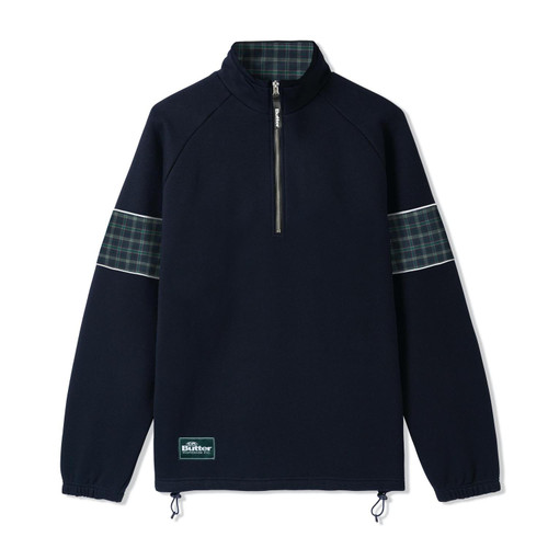 Butter Parks 1/4 Zip Pullover Dark Navy