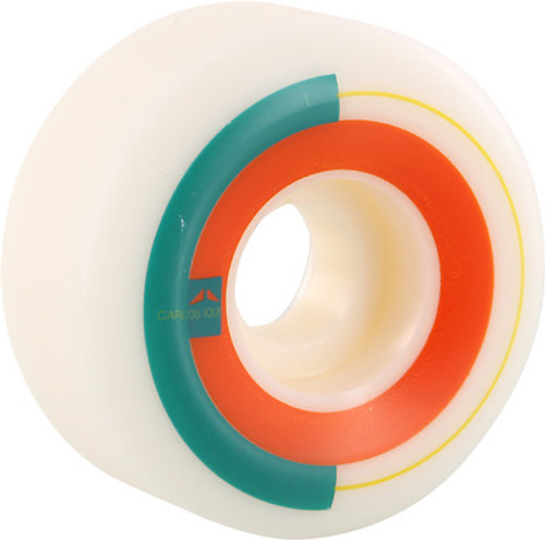 Crupie Iqui Cie Wheels Set White Orange Teal 53mm