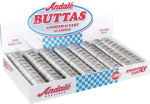 ANDALE ABEC BUTTAS 80pc/PACK BULK BEARINGS