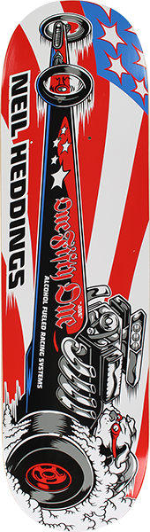 151 NEIL HEDDINGS DRAGSTER SKATEBOARD DECK-8.5