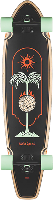 GLOBE THE ALL TIME SKATEBOARD COMPLETE-9x35.87 SKEWERED