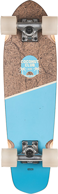 GLOBE BLAZER 26" SKATEBOARD COMPLETE 7.25x26 COCONUT/SKY