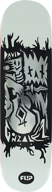 FLIP GONZALEZ BLOCK SKATEBOARD DECK-8.0