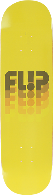FLIP ODYSSEY FADE FULLNOSE SKATE DECK-8.0 YELLOW