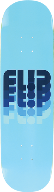 FLIP ODYSSEY FADE FULLNOSE SKATE DECK-8.25 BLUE