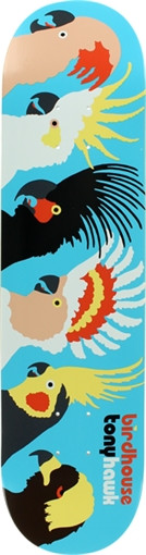 BIRDHOUSE HAWK BIRDS SKATEBOARD DECK-7.75