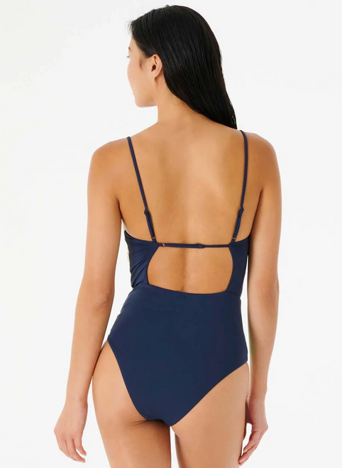 Rip Cirl Day Break One Piece Swimsuit Navy Coral