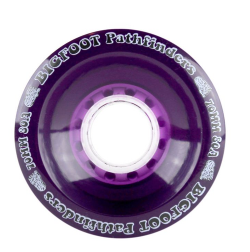Bigfoot Pathfinder Wheels Set Purple 70mm 80a