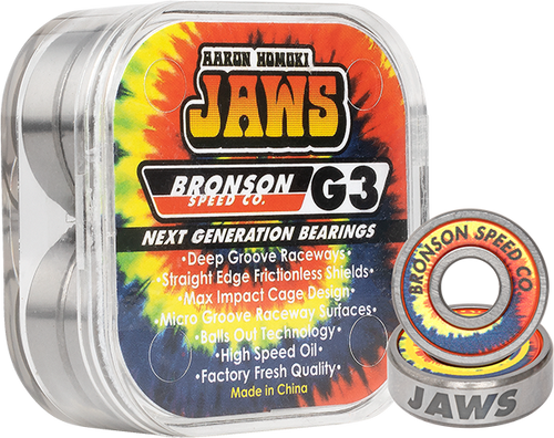 BRONSON G3 AARON HOMOKI JAWS BEARINGS SINGLE SET