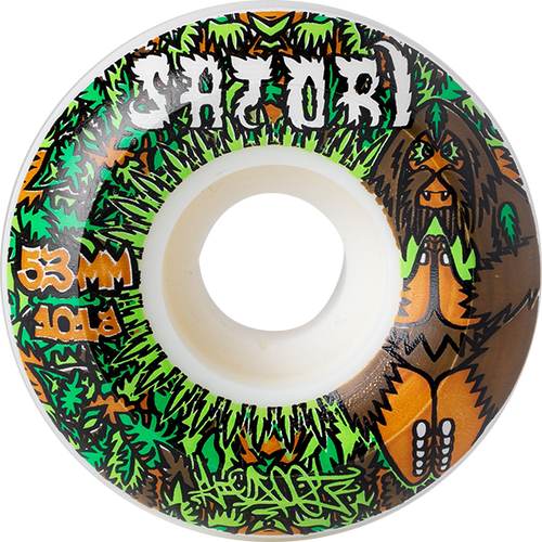 SATORI BIGFOOT CONICAL 53mm 101a WHEELS SET