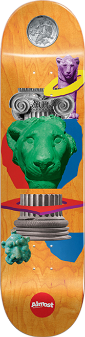 ALMOST DILO RELICS SKATEBOARD DECK-8.12 r7