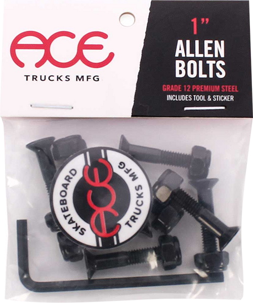 ACE 1" ALLEN HARDWARE SET BLACK