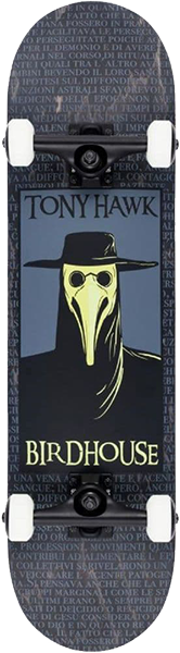 BIRDHOUSE HAWK PLAGUE DOCTOR COMP-8.0 BLACK