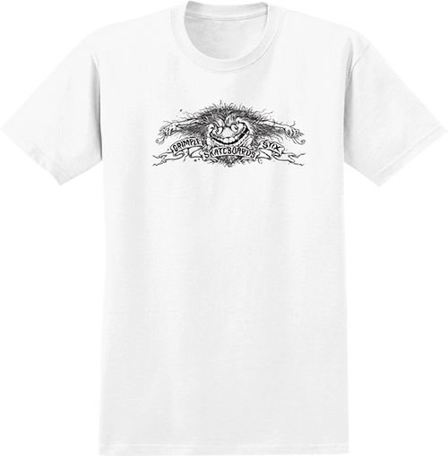 ANTI HERO GRIMPLE EAGLE SS MEDIUM WHT/BLK