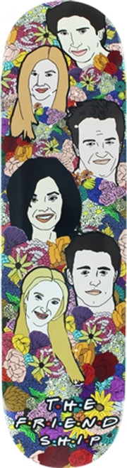 THE FRIENDSHIP THE FRIEND SHIP SKATEBOARD DECK-8.25