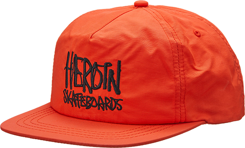 HEROIN SCRIPT NYLON HAT ADJ-ORG