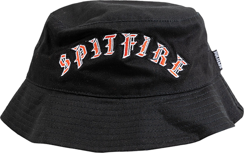 SPITFIRE OLD E ARCH BUCKET HAT OFM-BLK