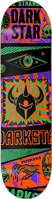 DARKSTAR COLLAPSE SKATEBOARD DECK-8.25 ORANGE hyb