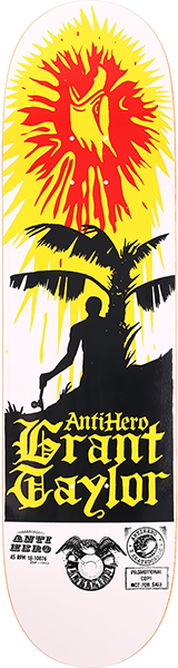 ANTI HERO TAYLOR SELECTORS SKATEBOARD DECK 8.38