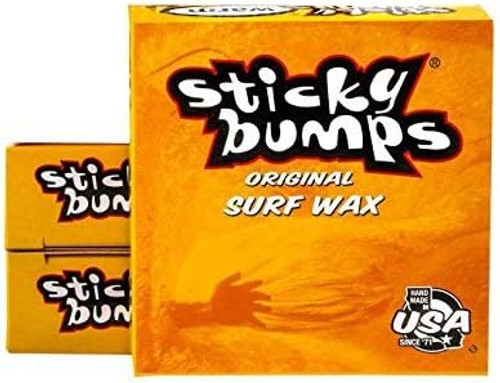 Sticky Bumps Warm Tropical Surf Wax White (3 Pack)