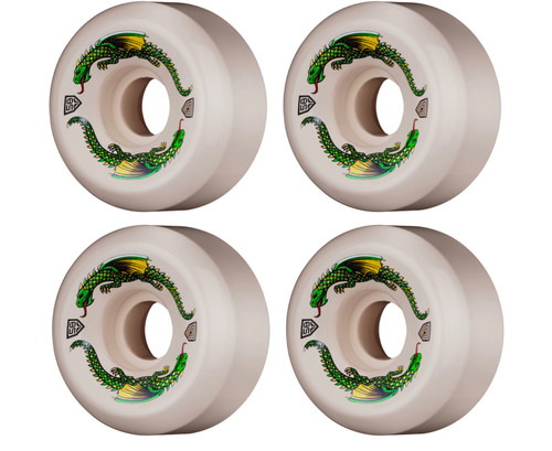 Powell Dragon Formula Wheels White 58mm/33/93a