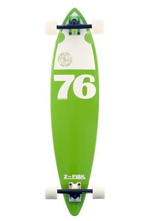 Z-Flex 76 Longboard Green Skateboard Complete | Boardparadise.com