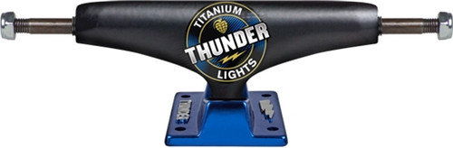 THUNDER HI 147 TITANIUM II MIDNIGHT BLK/BLUE Set of 2 Trucks
