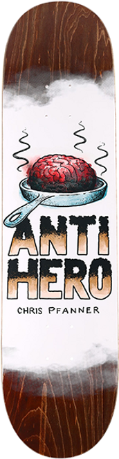 ANTI HERO PFANNER TOASTED SKATEBOARD DECK 8.06