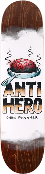 ANTI HERO PFANNER TOASTED SKATE DECK-8.06