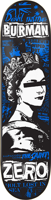 ZERO BURMAN DEVIL INSIDE SKATEBOARD DECK-8.25