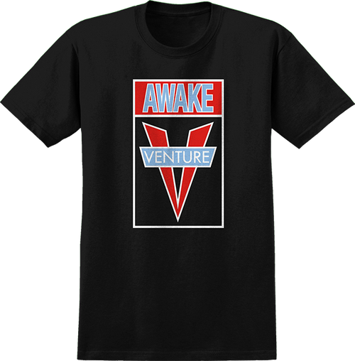 VENTURE AWAKE SS TSHIRT MEDIUM BLK/RED/BLU/WT