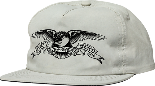 ANTI HERO BASIC EAGLE HAT ADJ-LT.GREY