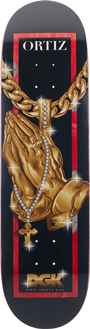 DGK ORTIZ ICED SKATE DECK-8.38