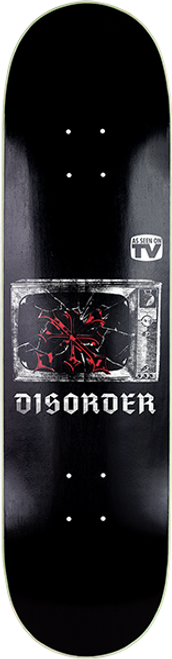 DISORDER TO PARTY SKATE DECK-8.2 BLACK