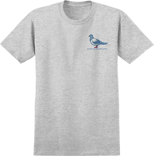 ANTI HERO LIL PIGEON SS TSHIRT LARGE  SPORT GREY/BLU MULTI