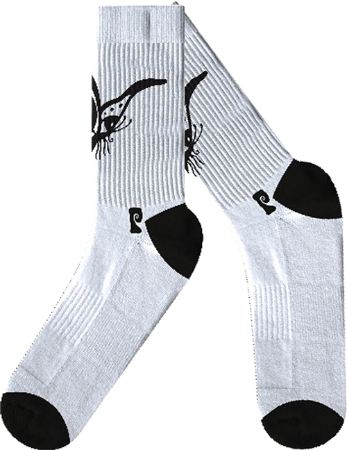 PSOCKADELIC YING YANG BUTTERFLY CREW SOCKS