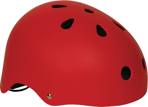 INDUSTRIAL FLAT RED HELMET XS