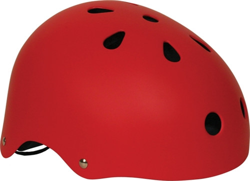 INDUSTRIAL FLAT RED HELMET XS