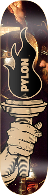 PYLON TORCH SKATE DECK-8.25