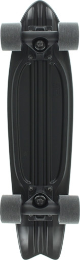 GLOBE 23" BANTAM SKATEBOARD COMPLETE MATTE BLACK